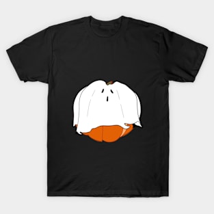 Spooktacular Pumpkin Ghost Halloween T-Shirt